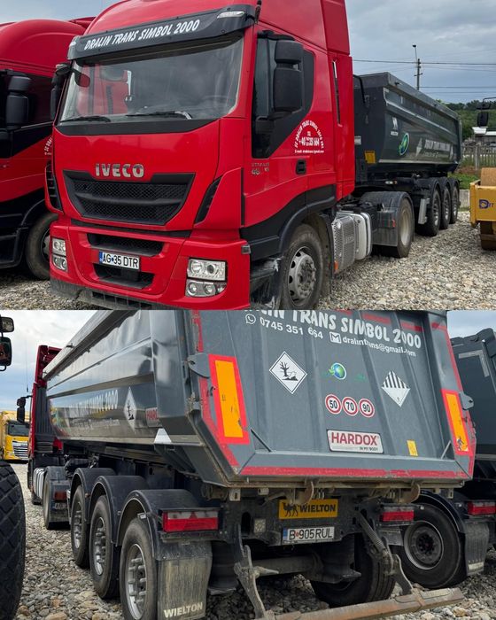 Iveco stralis 480/460+bena wielton
