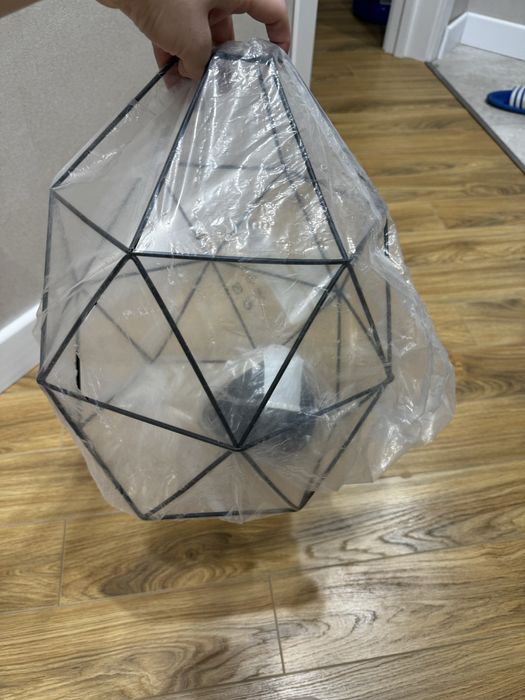 Люстра Икеа в стиле лофт