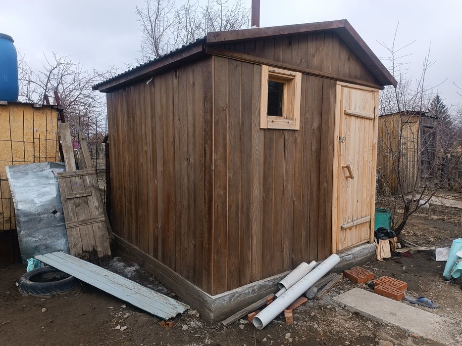 Бани каркасные и из бруса