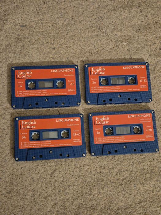 Curs limba engleză - Linguaphone Institute. Manual și set casete audio