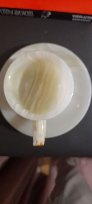 Чаша зелен оникс