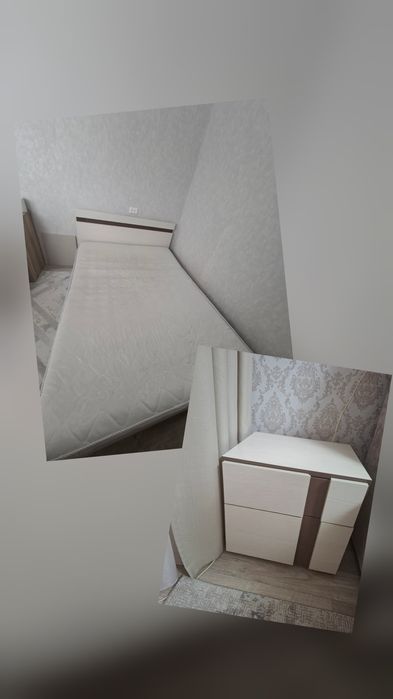 Продам кровать с тумбочкой