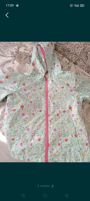 Ветровка на девочку 5-7 лет 2000 тенге