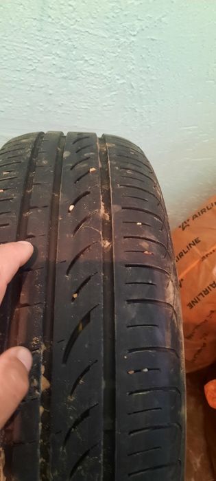 Покрышка с диском на 15