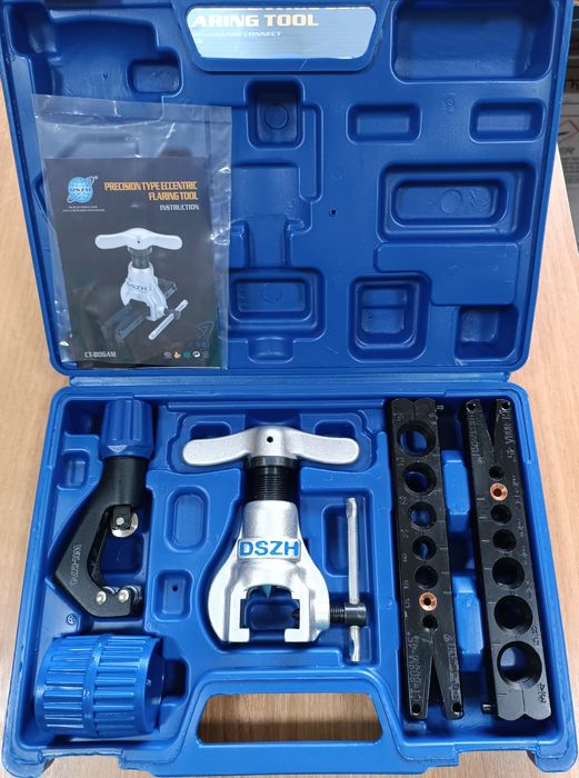 Набор развальцовочный, развальцовка труб