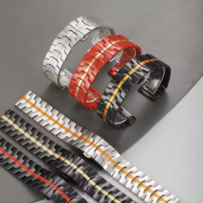 Kаишки от НЕРЪЖДАЕМА СТОМАНА за Samsung/Huawei/Garmin/Amazfit