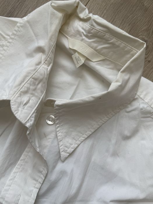 Рубашка белая длинная