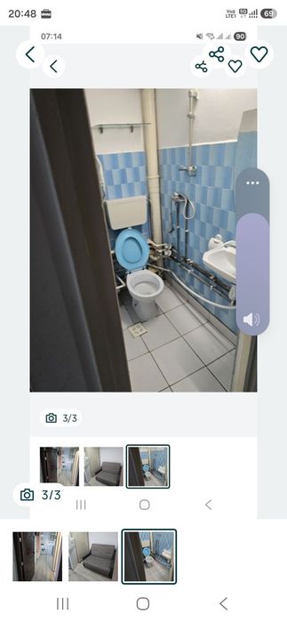 Închiriez garsoniera confort 3 11mp