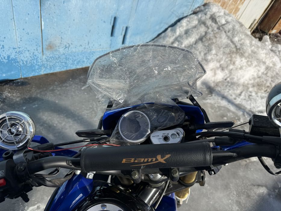 Мотоцикл новый бещ пробега