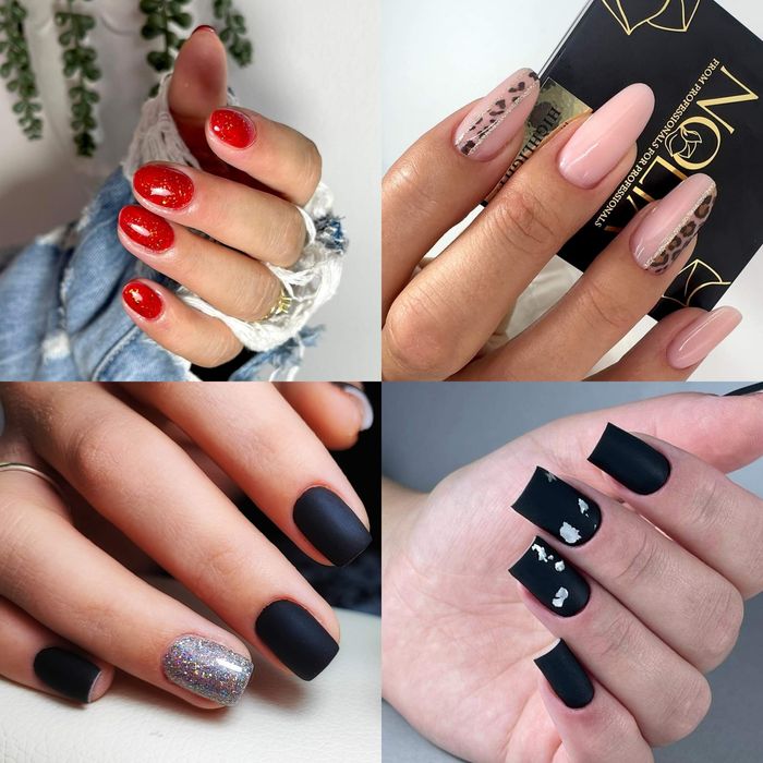 Unghii cu gel oja semi unghii false tips construcție gel întreținere