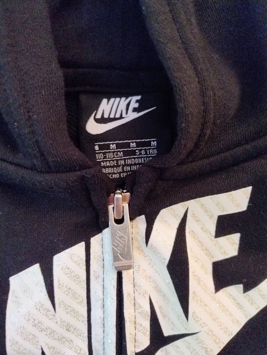 Bluza copii Nike fermoar glugă 4-5-6 ani