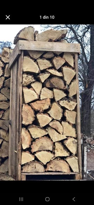 Lemne de foc paletizate