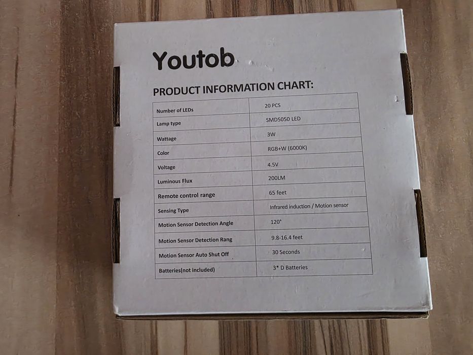 Led Youtob cu telecomanda