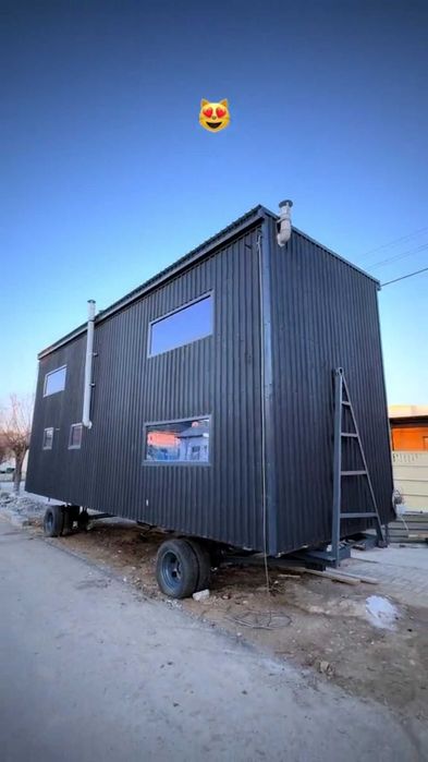 Продается жилой модуль контейнер автодом прицеп
