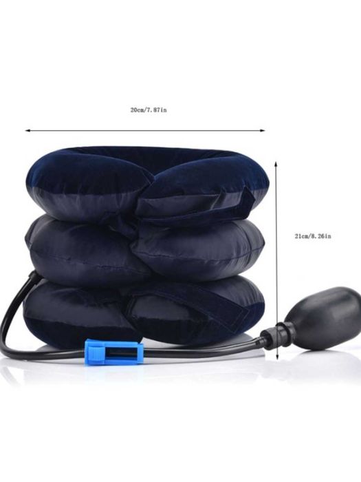 Надувной ортопедический воротник для шеи помогает.m7