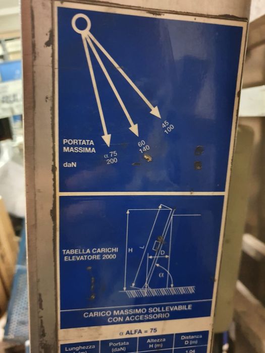 Lift/scară   platforma electrică