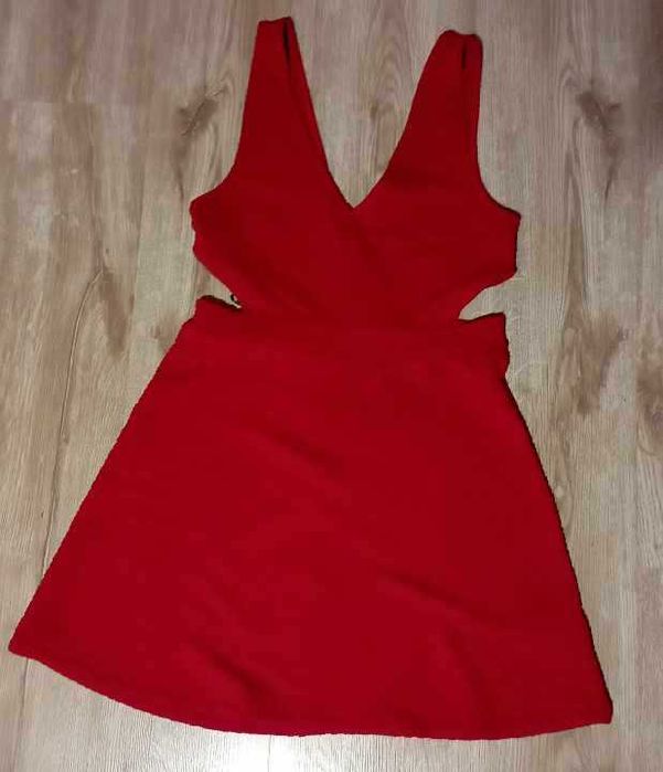 Дамска червена рокля