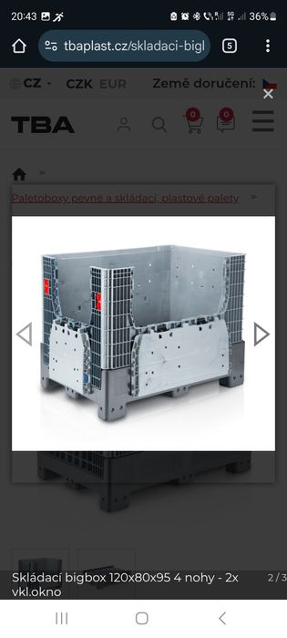 Box de plastic dur