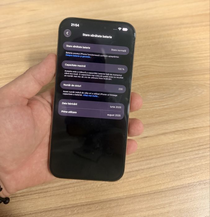 Iphone 16 Pro Max 256 Gb GOLD Baterie 100%