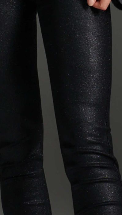 Дънки skinny цвят черен