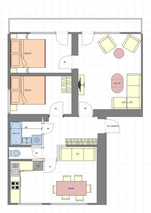 Сдается 4х комнатная квартира посуточно