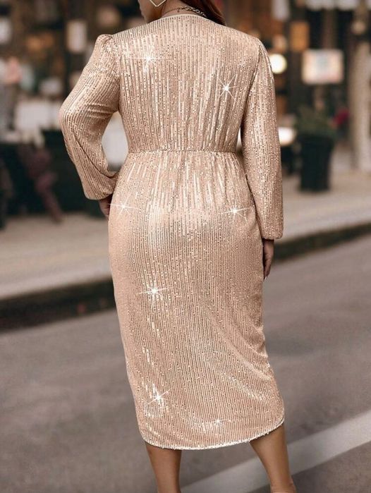 Елегантна дамска рокля