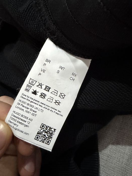 Pantaloni negri Hugo