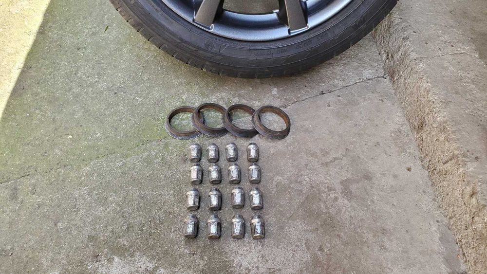 Roti aliaj 17 4x108 BORBET LV4 Antracit, Maxxis Premitra 5 205/50 ZR17