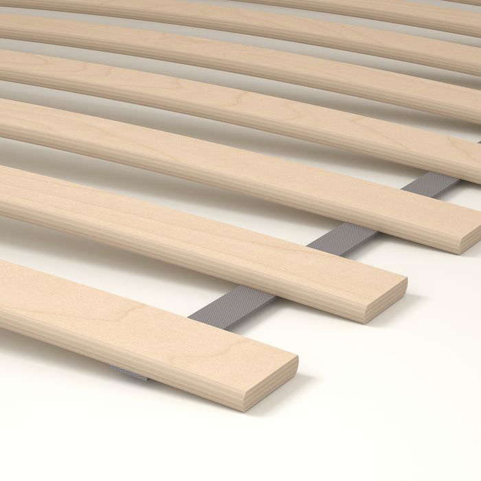 Pat complet , somieră cu lamele LURÖY, negru-maro