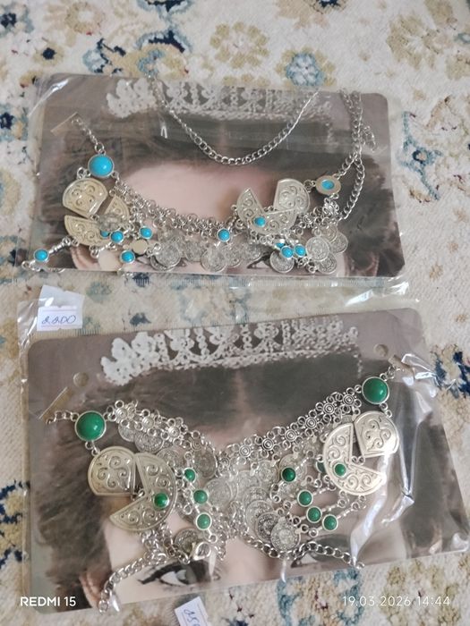 Шекелік, наборы, серьги национальный.