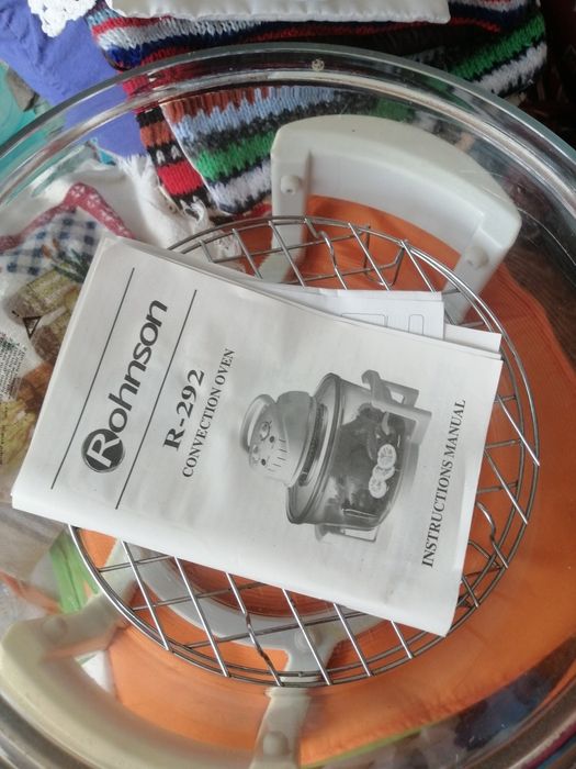 Халогенна фурна Rohnson R-292 Easy Cook 12L - конвекторна, с книжка
