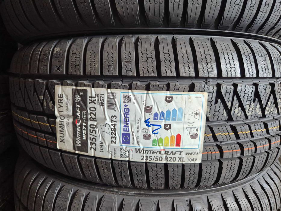 4 Anvelope M+S IARNA - 235/50/20 104V XL - Kumho WinterCraft WP 71 SUV - NOU - DOT 2023 !