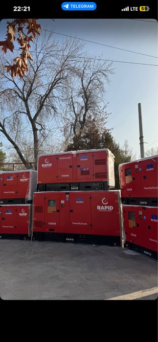 Rapid Generator dizelniy 30-800kw дизельная генератор движок