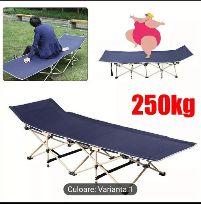 Șezlong pliabil  , 190x56x83cm