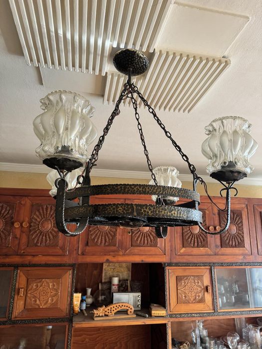 Намалено! Дърворезба и ковано желязо