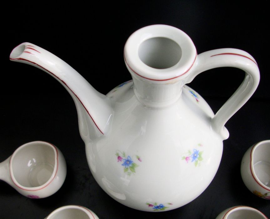 Сервиз за ракия български порцелан