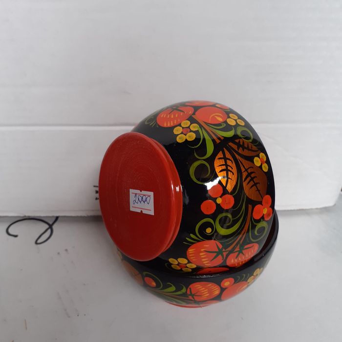 Продам деревянные чашки хохломской роспись