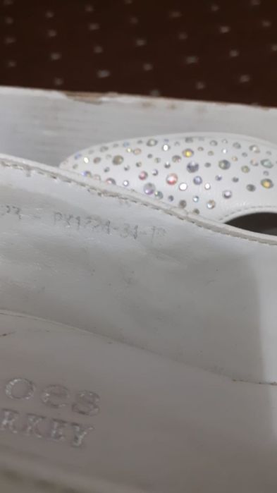 Свадебные туфли и полуботинки маленький размер