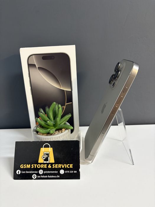 Iphone 16 Pro 256Gb Natural Titanium Garantie Gsm Store&Service