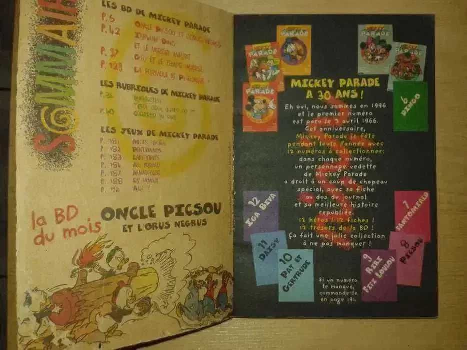Mickey Mouse revista de benzi desenate an 1996