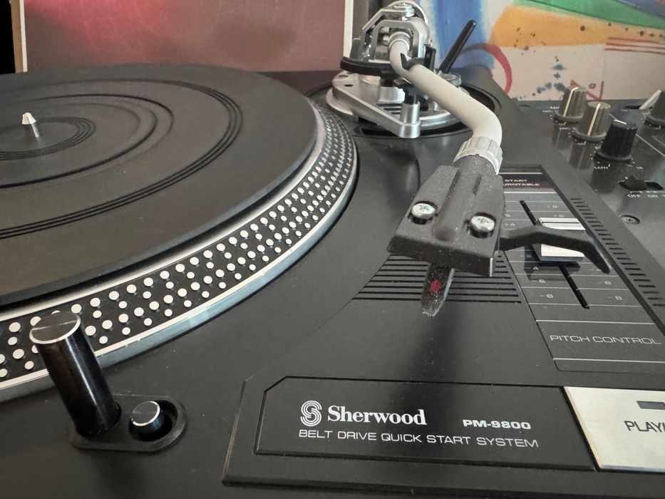 Sherwood PM-9800  Belt Drive QUICK START SYSTEM