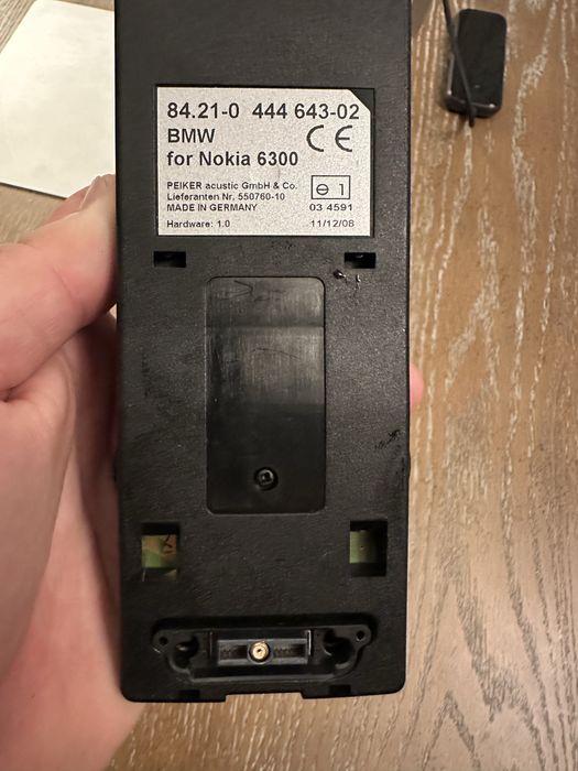 Adaptor snap-in BMW pentru nokia 6300.