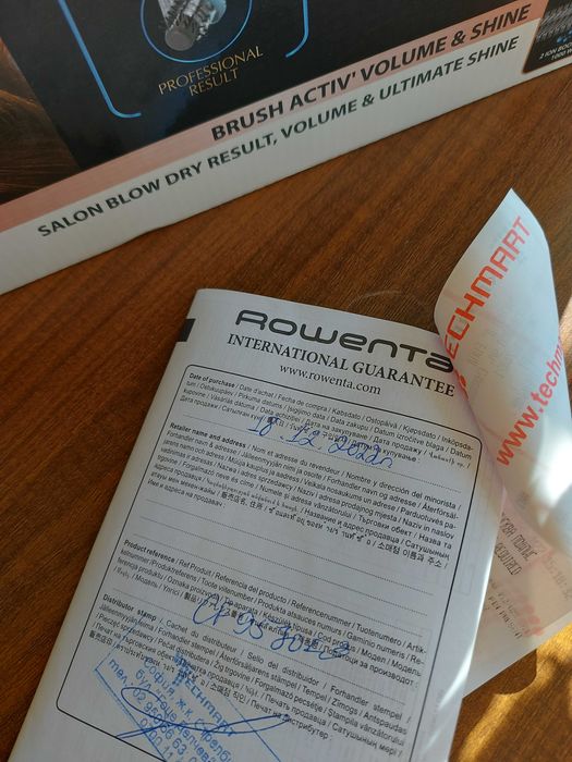 Електрическа четка за коса Rowenta