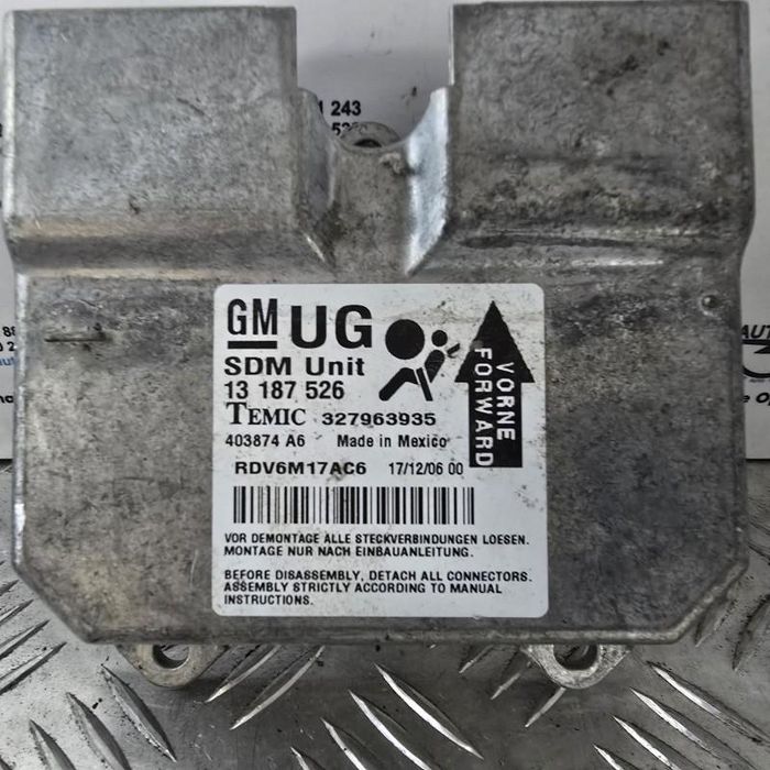 Calculator airbag Opel Corsa D facelift