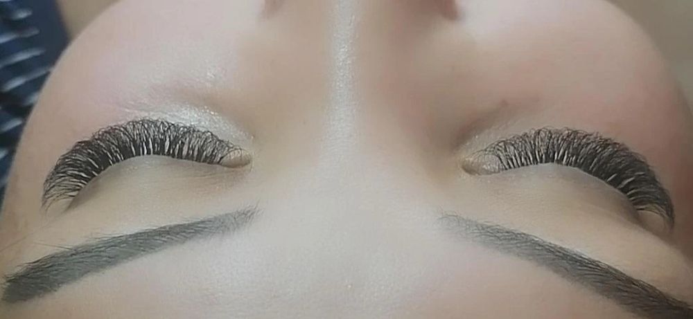 Обучение наращивание ресниц.