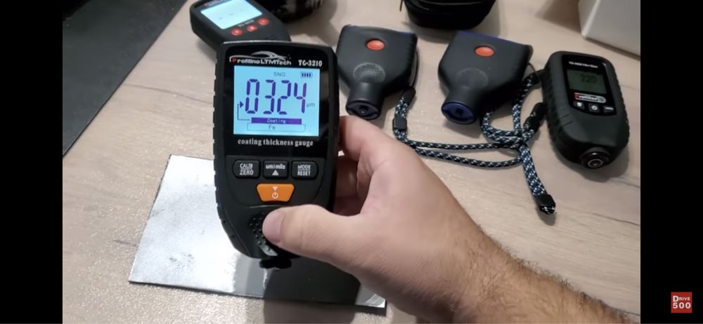 Шпатлевка под толщиномер