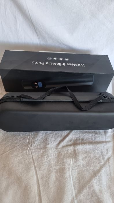 Компресор за гуми с батерия 12в 5ач. Изключително компактен и удобен