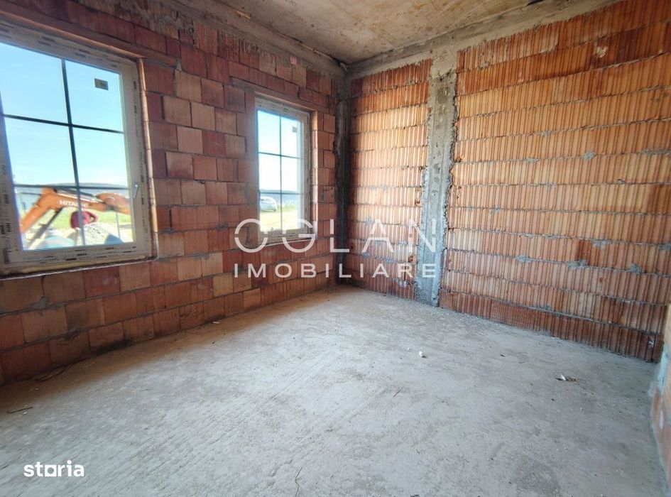Casa moderna pe un singur nivel, Selimbar 130 mp