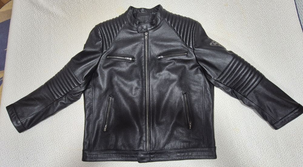 Geaca piele naturala noua