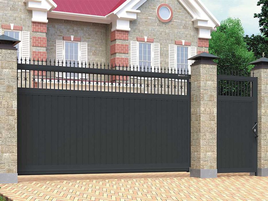 Ворота Хай Тэк стиле